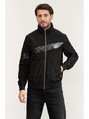 Karl Lagerfeld Erkek Mont Siyah