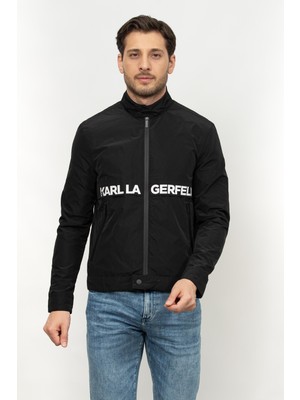 Karl Lagerfeld Erkek Mont Siyah
