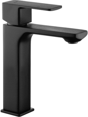 Adell Bloc Lavabo Bataryası -Mat Siyah Krom-159401024