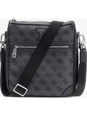 Guess Erkek Vegan Milano Logo Postacı & Çapraz Çanta HMMILLP6217