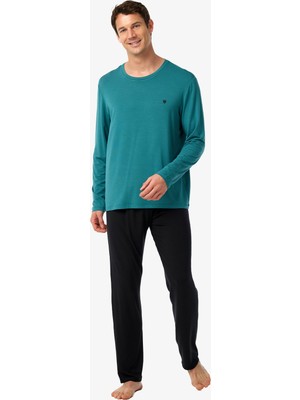 Blackspade Erkek Pijama Takımı 40974 - Yeşil