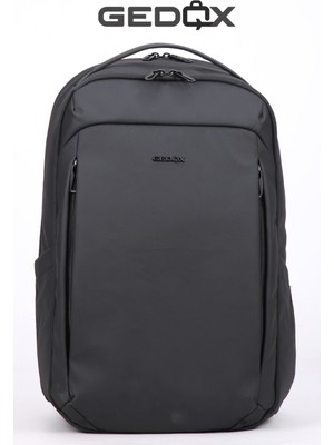 Gedox Siyah Su Geçirmez 25 Litre Geniş Hacimli Seyahat ve Laptop Sırt Çantası Valiz Tipi Gezi ve Iş Çantası