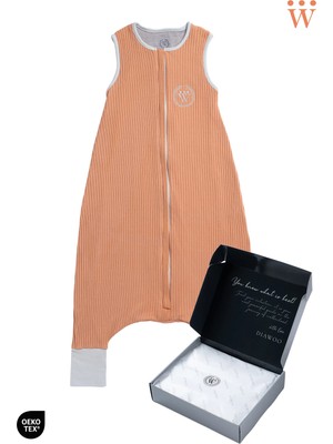 Diawoo Cocoon Walker 4 Mevsim Merino Uyku TULUMU,%100 Merino-Organik Pamuk,2-7 Yaş
