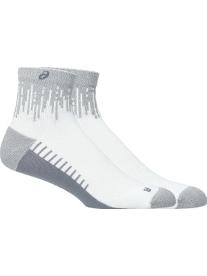 Asics Performance Run Sock Quarter Unisex Cream/black  3013B328-100