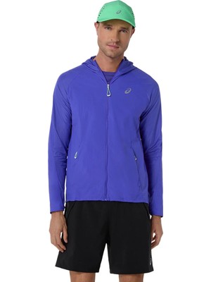 Asics Road Packable Jacket Erkek Midnight Ceket 2011D084-403