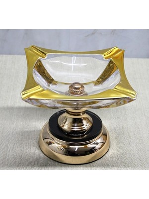 sbodurhome Metal Ayaklı Cam Küllük ALK4881