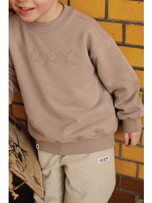 Cigit İnce Mevsimlik Sweatshirt 1-7 Yaş S Vizon