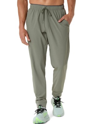 Asics Comfort Core Stretch Woven Pant Erkek Parrot Green/pure Silver Eşofman Altı 2031F318-300