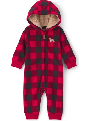 Carter's Erkek Bebek Kapüşonlu Tulum 3 Ay-24 Ay Çok Renkli