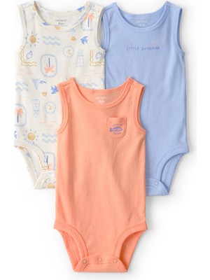 Carter's Erkek Bebek Çoklu Paket Body Yenidoğan-24 Ay Çok Renkli