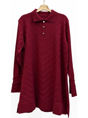 JOOQSTORE Kadın Standart Beden Triko Tunik