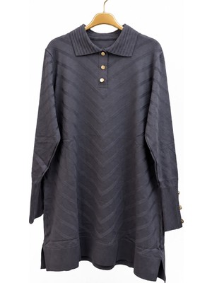 JOOQSTORE Kadın Standart Beden Triko Tunik
