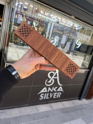 Anka Gümüş Ateş Kehribar Tesbih ( Gümüş Püsküllü )