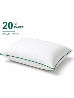 Marvielle Biyeli 20'li Paket 50X70 cm 1100 gr Boncuk Silikon Elyaf Dolgulu - Yastık