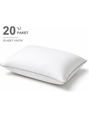 Marvielle Biyeli 20'li Paket 50X70 cm 900 gr Boncuk Silikon Elyaf Dolgulu - Yastık