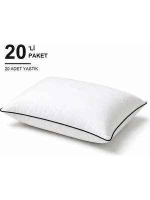 Marvielle Biyeli 20'li Paket 50X70 cm 1100 gr Boncuk Silikon Elyaf Dolgulu - Yastık