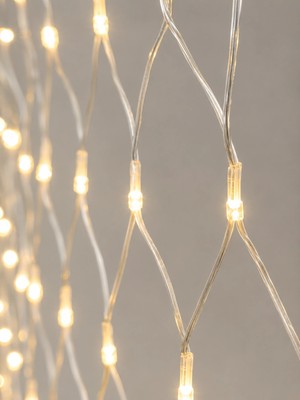 Eco Lounge Iç ve Dış Mekân Kullanımına Uygun 3x3 Metre LED Işık Ağı