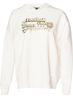 Hummel Albina Oversize Hoodie Kadın Günlük Sweatshirts 922135-9003 Bej