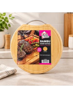 Str Store Yuvarlak Ahşap Kesim Panosu
