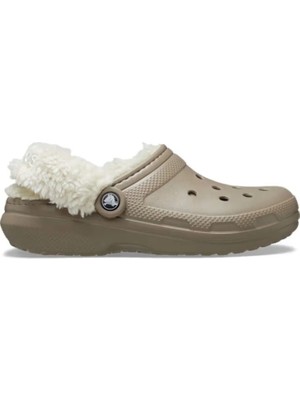 Crocs 211396-CLSC Flc Lıned Cg 195-MUSHROOM Kadın Terlik