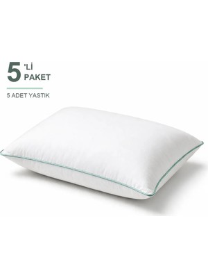 Marvielle Biyeli 5'li Paket 50X70 cm 1200 gr Boncuk Silikon Elyaf Dolgulu - Yastık