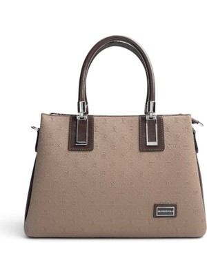 Silver & Polo Silver Polo Bizon - 517 Nomy A.kahve Fashion Kadın El Çantası SP1000