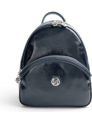 Silver & Polo Silver Polo Lacivert - Lacivert Alaska Kadın Sırt Çantası SP945