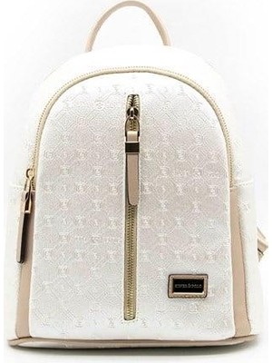 Silver & Polo Silver Polo Sedef - S.nut Logolu Kadın Sırt Çantası SP901