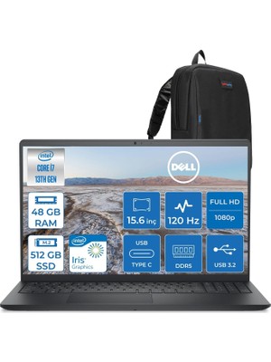 Neva Home Pro 15 Essential Intel Core I7 1355U 5 Ghz 48GB Ddr5 512GB SSD Freedos 15.6" FHD(1920X1080) 120HZ Wva IPS Taşınabilir Bilgisayar PV152501355UF22 + Zetta Çanta