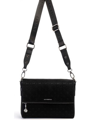 Silver & Polo Silver Polo Siyah - Siyah Fashion Kadın Çapraz Çanta SP963