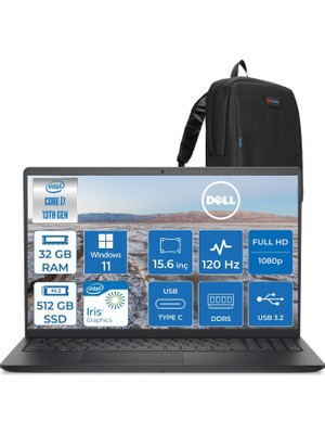 Prime Life Pro 15 Essential Intel Core I7 1355U 5 Ghz 32GB Ddr5 512GB SSD Windows 11 Home 15.6" FHD(1920X1080) 120HZ Wva IPS Taşınabilir Bilgisayar PV152501355UH12 + Zetta Çanta