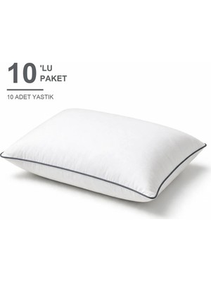 Marvielle Eco Biyeli 10'li Paket 50X70 cm 700 gr Boncuk Silikon Elyaf Dolgulu - Yastık