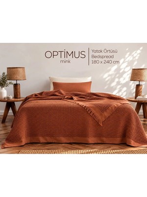 Marvielle Majoli Optimus Tek Kişilik Pike 180 x 240 Dokulu Püsküllü - Tek Kişilik Pike & Pike Takımı