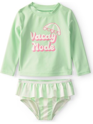 Carter's Kız Bebek Güneş Koruyucu Mayo Set 6 Ay-24 Ay Çok Renkli