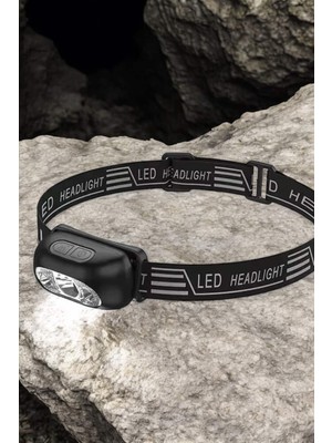 Str Store Kamp Lambası LED Işık Kafa Lambası Balıkçı Lambası Ayarlanabilir