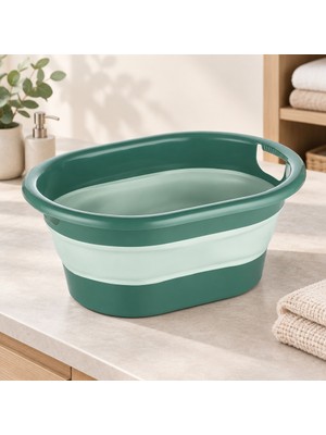 Str Store Yeşil Katlanabilir Sepet