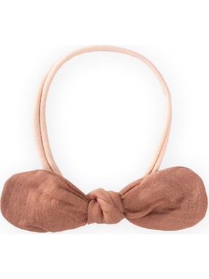 Cigit Ince Kurdeleli Bebe Ip Bandana Kahve