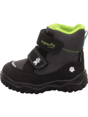 Superfit Husky Çocuk Su Geçirmez Sympa-Tex Bot - Siyah Yeşil 006047-0020