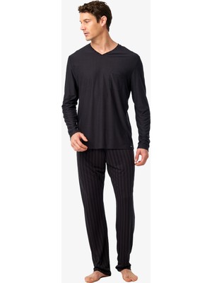 Blackspade Erkek Pijama Takımı 40959 - Antrasit