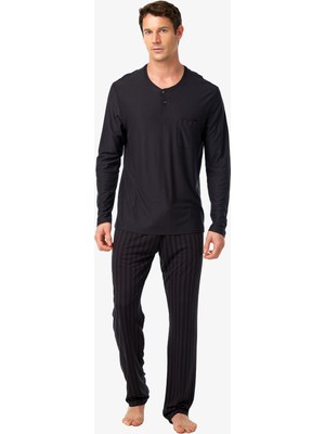 Blackspade Erkek Pijama Takımı 40958 - Antrasit