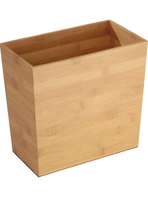 Str Store Idesign Formbu Dikdörtgen Çöp Kovası Bambu