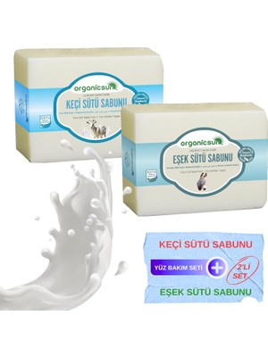 Str Store 2'li Set Doğal Keçi Sütü Sabunu ve Eşek Sütü Sabunu