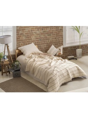 Marvielle 9 Katlı %100 Pamuk 180X220 Müslin Yorgan Yatak Örtüsü - Tek Kişilik Pike & Pike Takımı