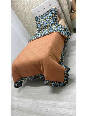 Marvielle Tek Kişilik 5d 4 Mevsim Amaçlı Pike&nevresim Takımı - Tek Kişilik Pike & Pike Takımı