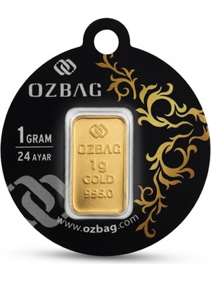 Nezihhan 1 Gram 24 Ayar Külçe Altın