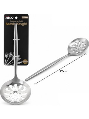 Str Store Krom Metal Servis Kevgir 27CM