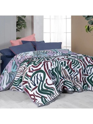 Marvielle Favor Multicolor Tek Kişilik Pamuk Ipliği Boyalı Pike Takımı - Tek Kişilik Pike & Pike Takımı