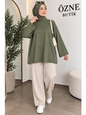 Özne Butik Oversize Uzun Kollu Tunik