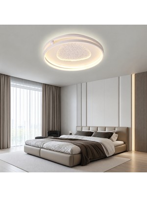 Apliqa Aeris 50'lik Yuvarlak Üçgen Ledli 148 Watt Plafonyer 3 Renkli Avize