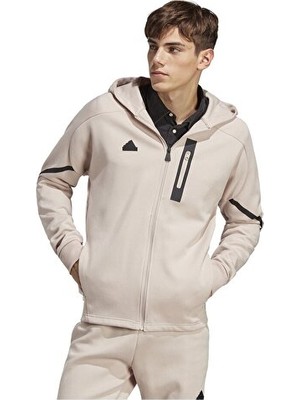 Adidas M D4GMDY Fzhd Erkek Günlük Ceket IC8047 Bej
